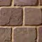 Chocolate cobblestone paving supplier