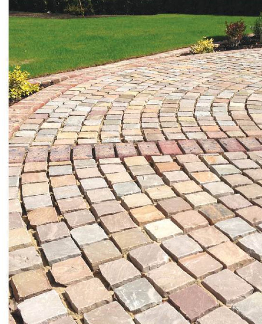 Fossil Mint natural stone cobbles