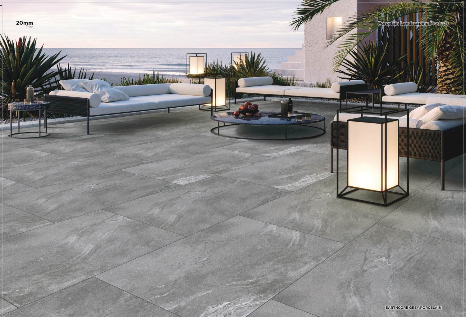 Earthcore 20mm porcelain paving
